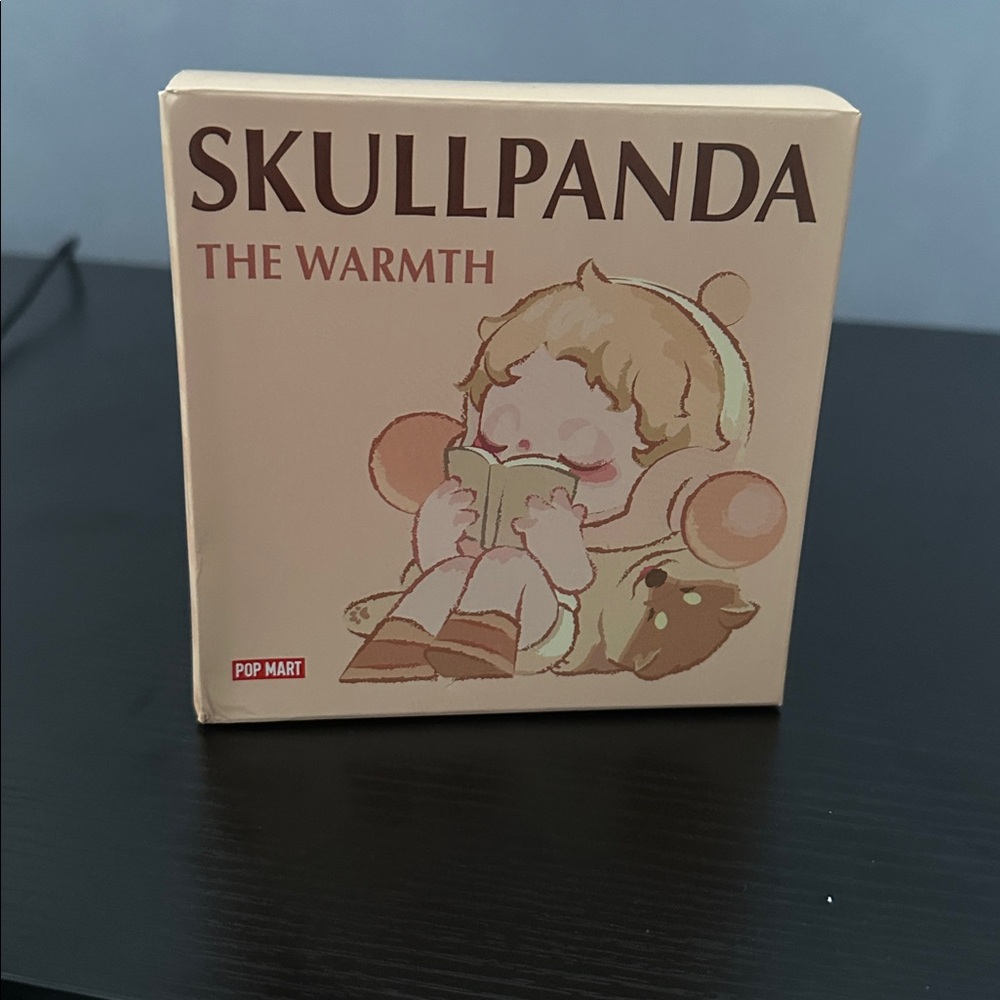 POP MART- Skullpanda- “The Warmth” Drink Coaster (NIB)
